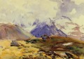 El paisaje del Simplon John Singer Sargent
